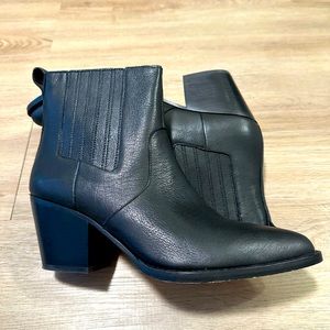 J.Crew Black Ankle Booties
